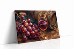 Vineyard Symphony wine canvas print, gallery-wrapped, ready to hang