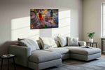 Vineyard Symphony II – wine canvas wall art, gallery-wrapped, ready to hang