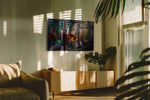 Vino Reverie wine canvas print in a contemporary interior mockup