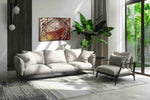 Cosmic Vortex Symphony modern canvas print in a modern interior mockup