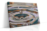 Echoes of a Droplet (Abstract) - Nature, Nature Wall Art, Scenic Canvas Print, Natural Landscape Art