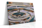 Echoes of a Droplet nature canvas print, gallery-wrapped, ready to hang