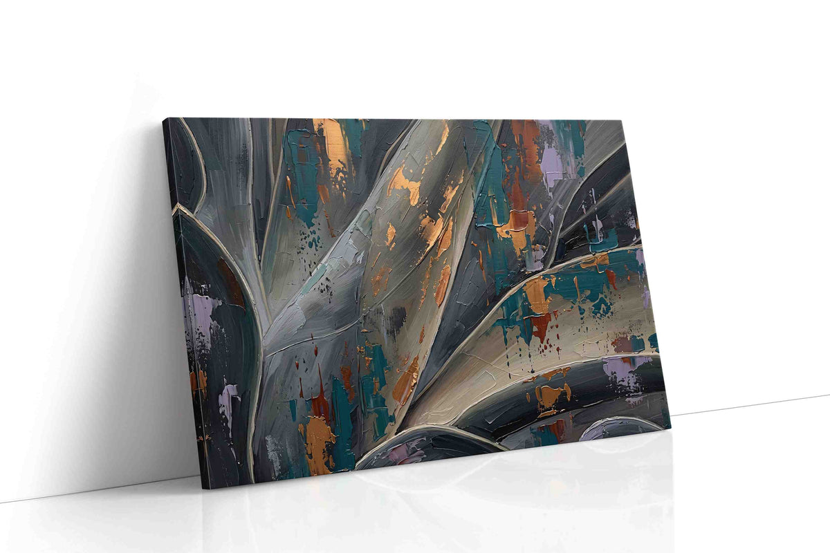 Veins of the Cosmos (Abstract) - Nature, Nature Wall Art, Scenic Canvas Print, Natural Landscape Art gallery-wrapped landscape canvas studio shot