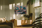 Verdant Whirlwind (Abstract) - Nature, Nature Wall Art, Scenic Canvas Print, Natural Landscape Art