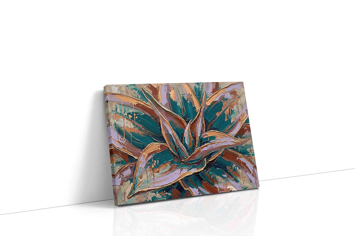 Verdant Whirlwind nature canvas print gallery-wrapped landscape canvas studio shot