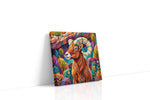 Majestic Ridge Colors of the Wild animals canvas print gallery-wrapped square canvas studio shot