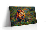 Majestic Solitude in the Wild animals canvas print gallery-wrapped landscape canvas studio shot