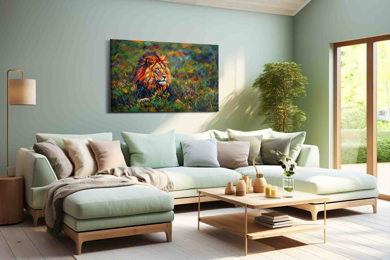 Majestic Solitude in the Wild (Animals) - Animal Wall Art, Wildlife Canvas Print, Animal Lover Decor