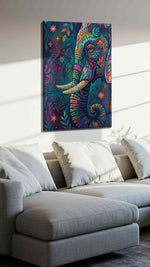 Mystical Elephant Dreams (Animals) - Animal Wall Art, Wildlife Canvas Print, Animal Lover Decor