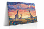 Serenade of the Savanna (Animals) - Animal Wall Art, Wildlife Canvas Print, Animal Lover Decor