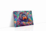 Vibrant Jungle Majesty II animals canvas print gallery-wrapped landscape canvas studio shot