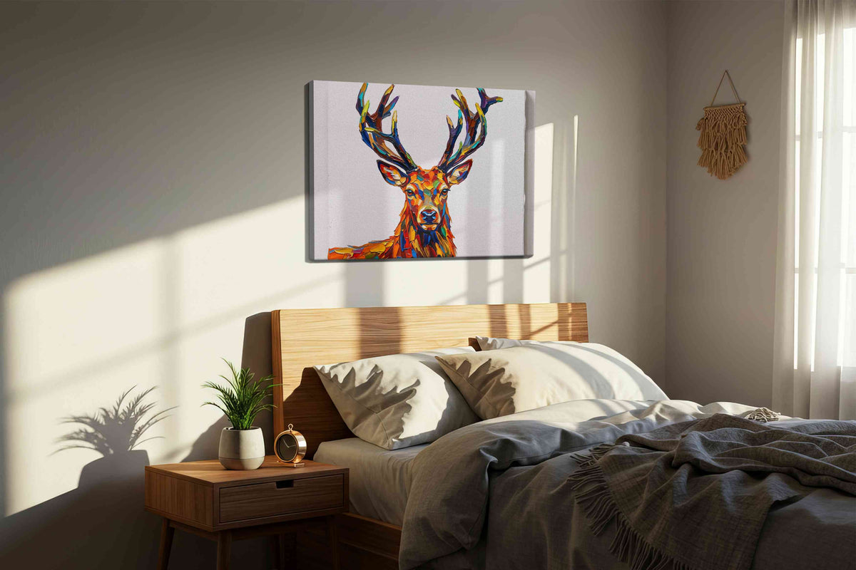 Vibrant Majesty III (Animals) - Animal Wall Art, Wildlife Canvas Print, Animal Lover Decor
