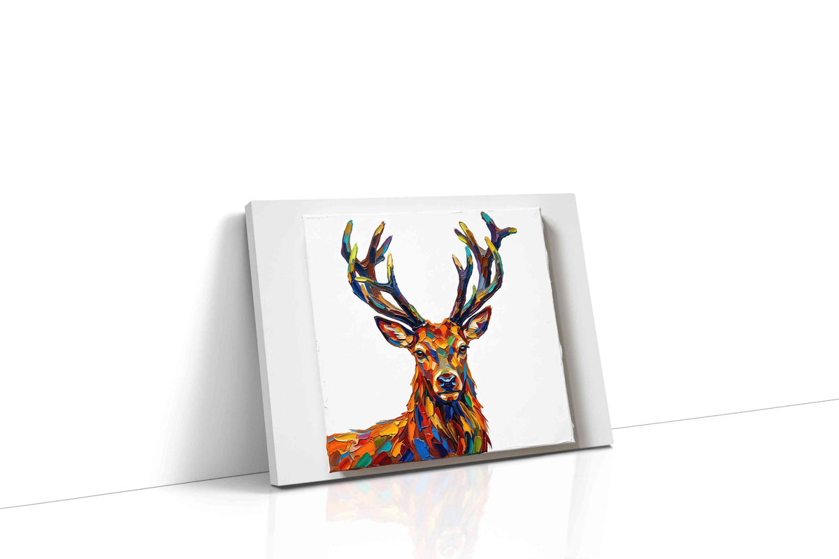 Vibrant Majesty III animals canvas print, gallery-wrapped, ready to hang