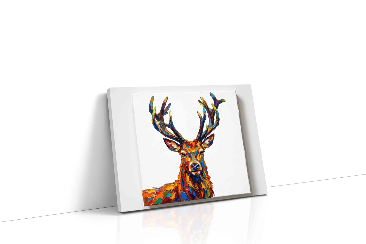 Vibrant Majesty III animals canvas print, gallery-wrapped, ready to hang