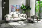 Whimsical Woodland Grace animals canvas print, on wall, lifestyle preview