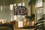 Whispers of the Wild Lynx animals canvas print in a hung canvas mockup