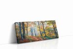 Luminous Autumn Pathway nature canvas print gallery-wrapped landscape canvas studio shot
