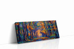 Whirlwind of Autumn Symphony nature canvas print gallery-wrapped landscape canvas studio shot