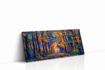 Whirlwind of Autumn Symphony nature canvas print, gallery-wrapped, ready to hang