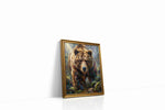 Majestic Wilderness Guardian II bears canvas print, gallery-wrapped, ready to hang