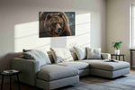Majestic Wilderness Guardian III bears canvas print, gallery-wrapped, ready to hang — view 2