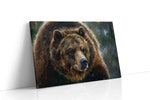 Majestic Wilderness Guardian III bears canvas print, gallery-wrapped, ready to hang