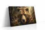 Majestic Wilderness Guardian IV bears canvas print, gallery-wrapped, ready to hang