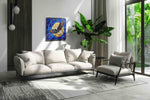 Lunar Flight Symphony (Birds) - Bird Wall Art, Avian Canvas Print, Nature Bird Art
