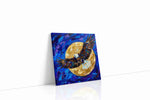 Lunar Flight Symphony birds canvas print, gallery-wrapped, ready to hang