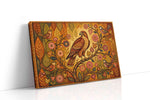 Majestic Harmony of Autumn Avians (Birds) - Bird Wall Art, Avian Canvas Print, Nature Bird Art gallery-wrapped landscape canvas studio shot