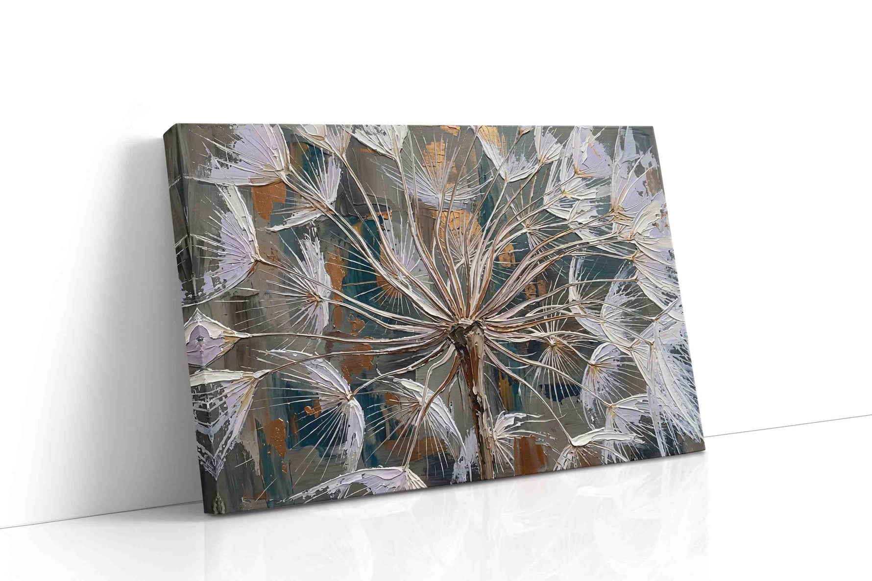 Whisper of the Dandelion nature canvas print, gallery-wrapped, ready to hang