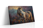 Majestic Equine Dusk animals canvas print, gallery-wrapped, ready to hang