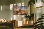 Wild Spirit Gallop horses canvas print, on wall, lifestyle preview