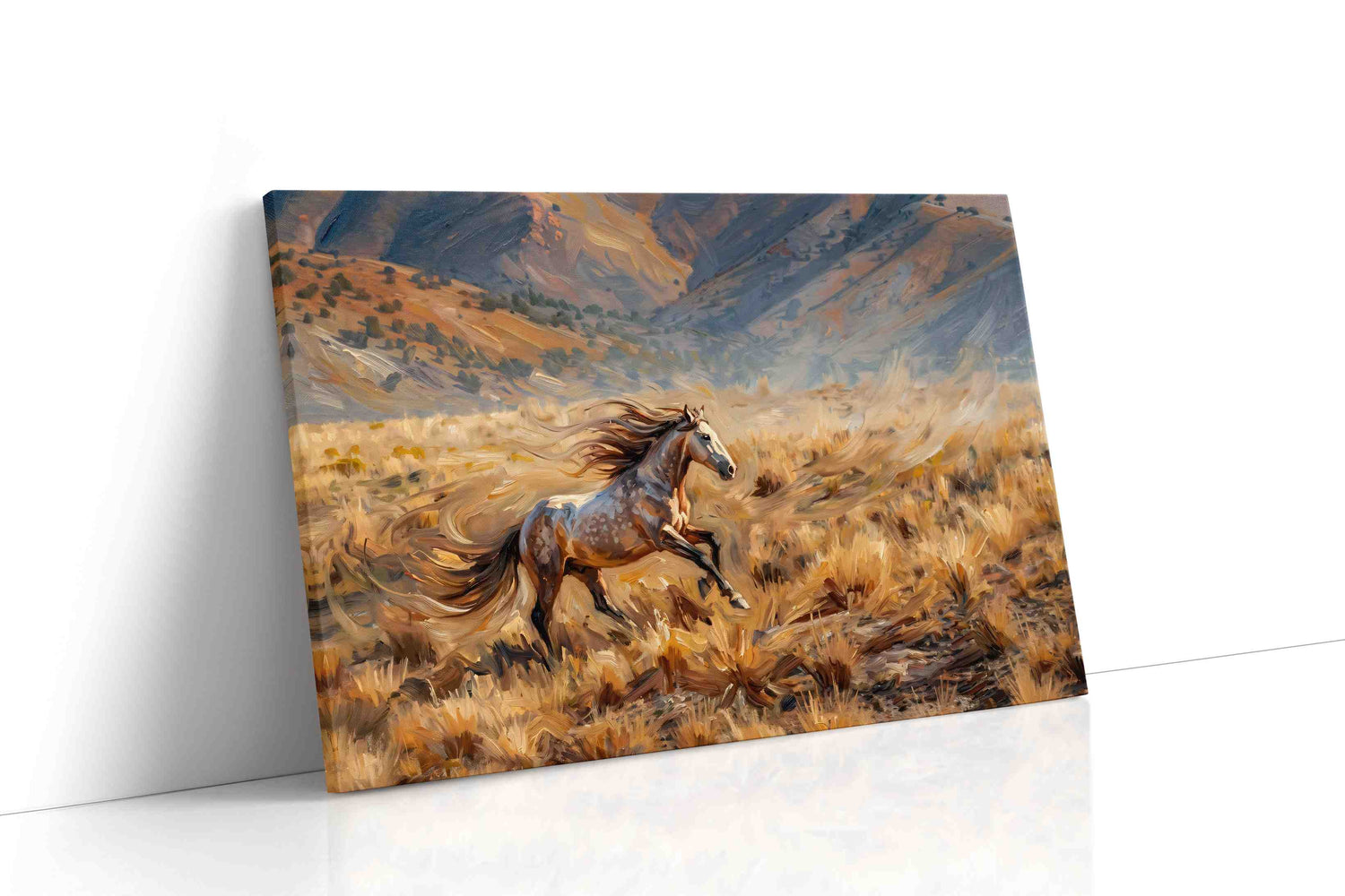 Wild Spirit Gallop horses canvas print, gallery-wrapped, ready to hang