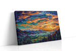Aurora's Embrace nature canvas print, gallery-wrapped, ready to hang