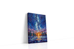 Celestial Dawn's Embrace nature canvas print, gallery-wrapped, ready to hang