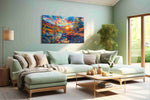 Eternal Radiance in Autumn nature canvas print, hanging on wall