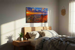Vibrant Canyon Dreamscape (Landscape) - Landscape Canvas Print, Scenic Wall Art, Nature Canvas Art