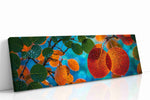 Dewy Autumn Embrace leaves canvas print gallery-wrapped landscape canvas studio shot