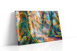 Enchanted Canopy Illumination nature canvas print gallery-wrapped landscape canvas studio shot