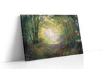 Enchanted Forest Passage nature canvas print, gallery-wrapped, ready to hang