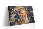 Luminescent Canopy nature canvas print, gallery-wrapped, ready to hang