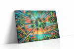 Paradise Palms Sunrise nature canvas print, gallery-wrapped, ready to hang