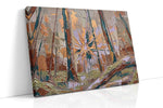 Solstice Radiance in the Woods (Nature) - Nature Wall Art, Scenic Canvas Print, Natural Landscape Art gallery-wrapped landscape canvas studio shot