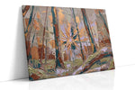 Solstice Radiance in the Woods nature canvas print, gallery-wrapped, ready to hang