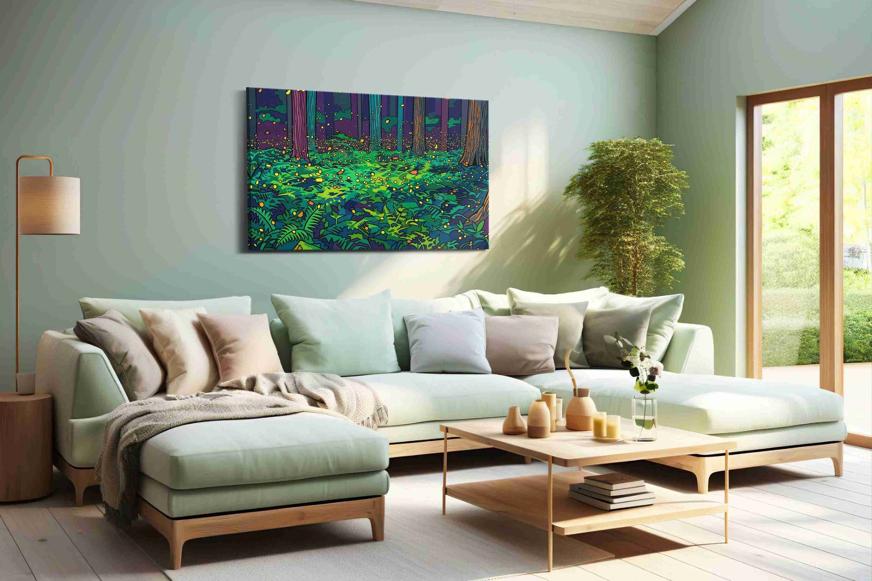 Whispering Fireflies (Nature) - Animals, Animal Wall Art, Wildlife Canvas Print, Animal Lover Decor