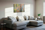 Whispering Light Through Woodland nature canvas print, gallery-wrapped, ready to hang — view 3