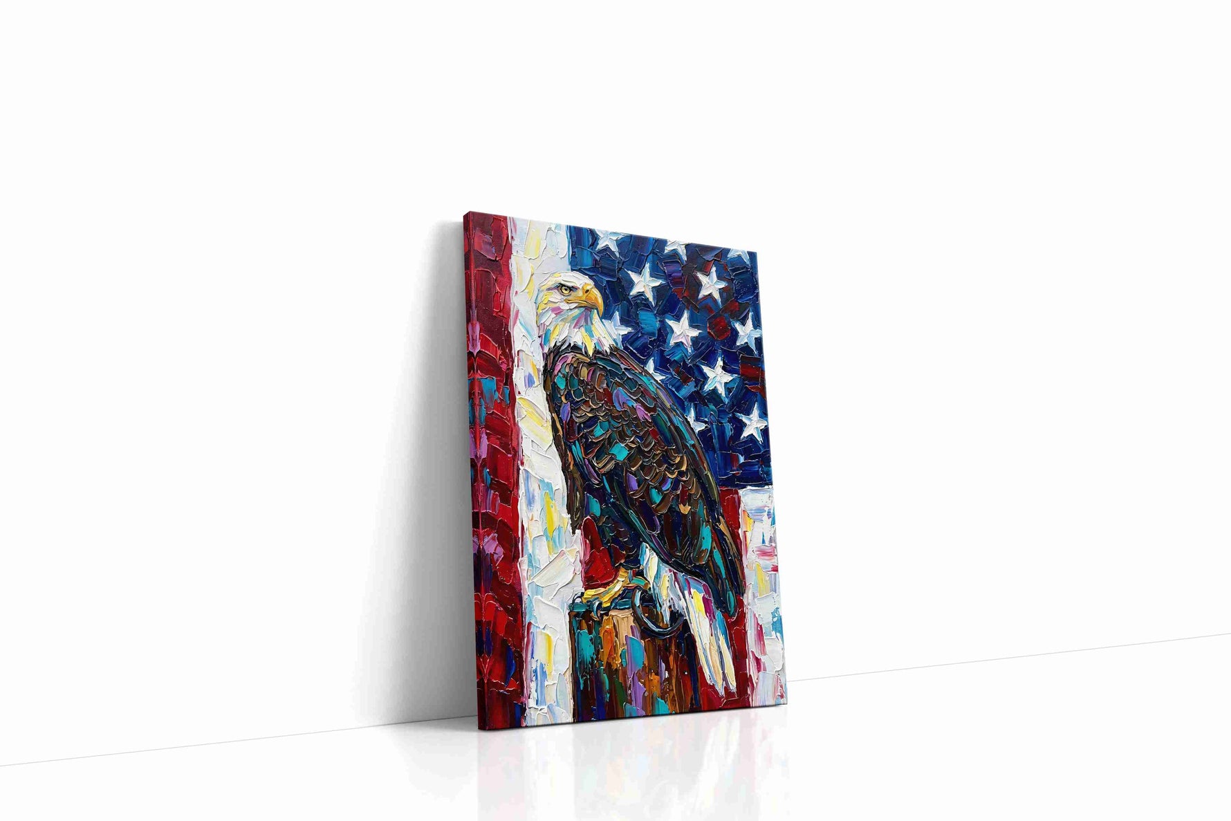 Majestic Freedom Soar animals canvas print, gallery-wrapped, ready to hang