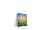 Eternal Bloom at Dawn poppies canvas print, gallery-wrapped, ready to hang