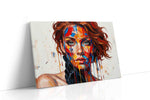 Chromatic Elegance portraits canvas print, gallery-wrapped, ready to hang